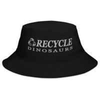 Recycle Dinosaurs Bucket Hat