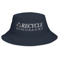 Alternative view of Recycle Dinosaurs Bucket Hat