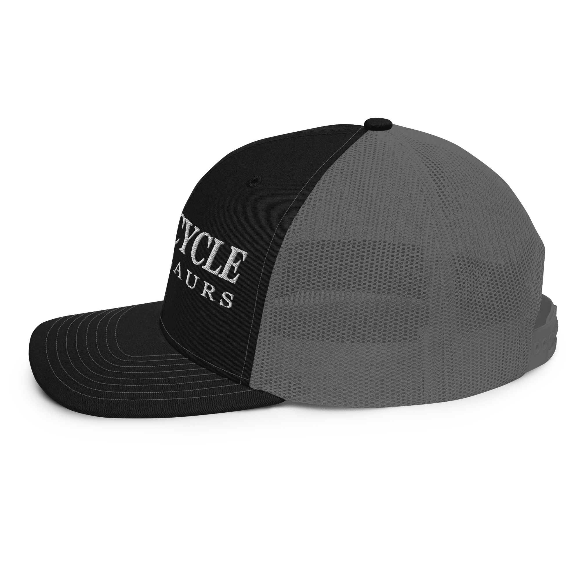 snapback-trucker-cap-black-charcoal-left-side-69a0b73e6dfc0.png Trucker Cap - Image 3
