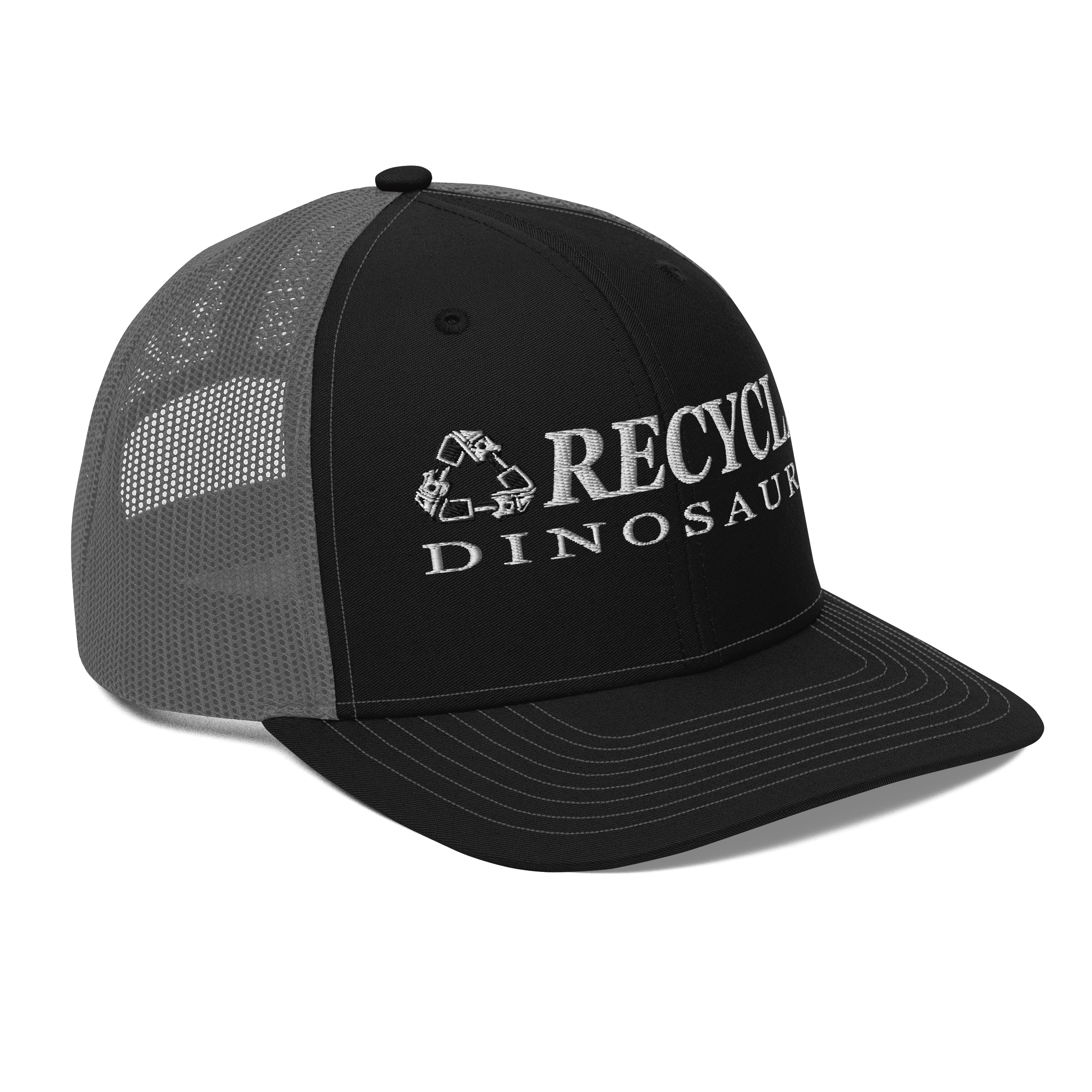 snapback-trucker-cap-black-charcoal-right-front-69a0b73e6e046.png Trucker Cap - Image 4