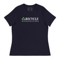 Recycle Dinosaurs Women's Relaxed T-Shirt