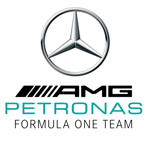 F1 constructors championship standings leader Mercedes-AMG Petronas team logo