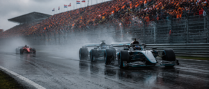 Dutch GP 2026 at Zandvoort in wet conditions