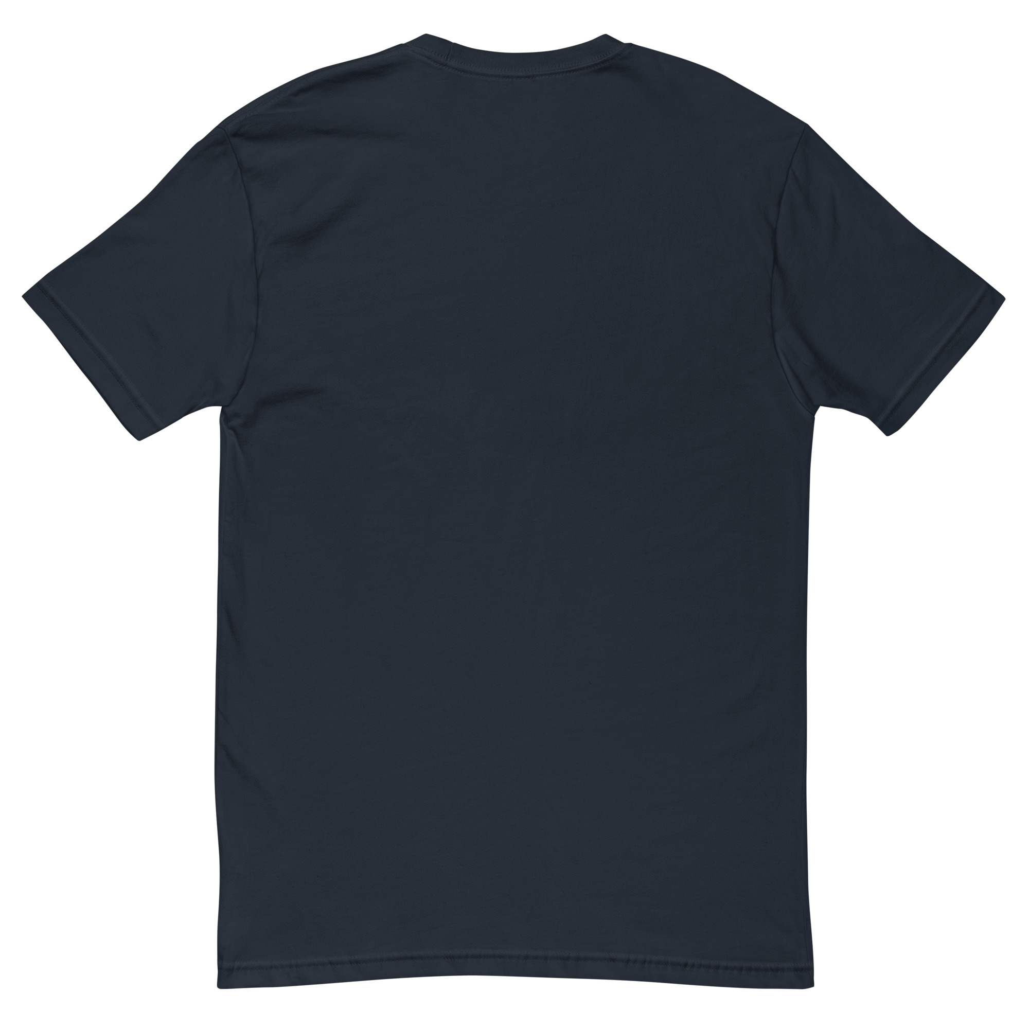 Recycle Dinosaurs T-Shirt in navy, back view