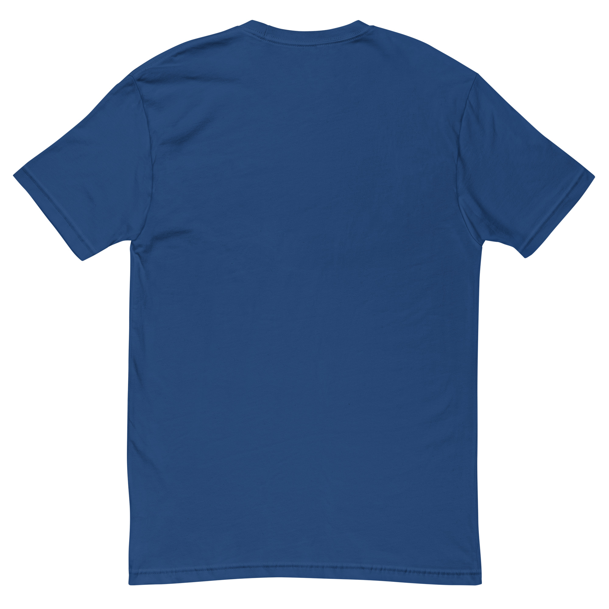 Recycle Dinosaurs T-Shirt in blue, back view