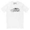 No Passengers T-Shirt in white with motorsport graphic