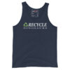 Recycle Dinosaurs Tank Top