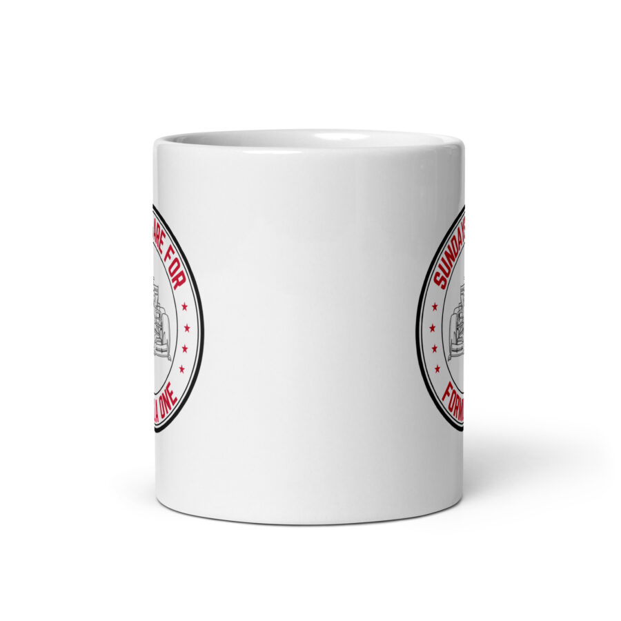 Sundays Are for F1 Mug – Formula Racing Coffee Cup - Image 3