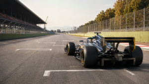 Italian GP 2026 fictional open-wheel car on the Monza grid